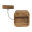Foraker 20cm W Solid Wood Bedside Table-14386376