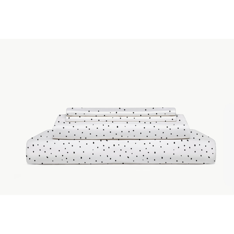 Cotton Blend Machine Woven Fitted Sheet, 135 x 200 cm