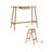 47.24"Bar Table and Chairs Set