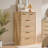 6 Drawers Dresser For Bedroom, 45" Tall Dresser With Curved Profile Design, Wood Fluted Chest Of Drawer, Modern Drawer Storage Organizer For Bedroom, Living Room, Entryway-1165991000
