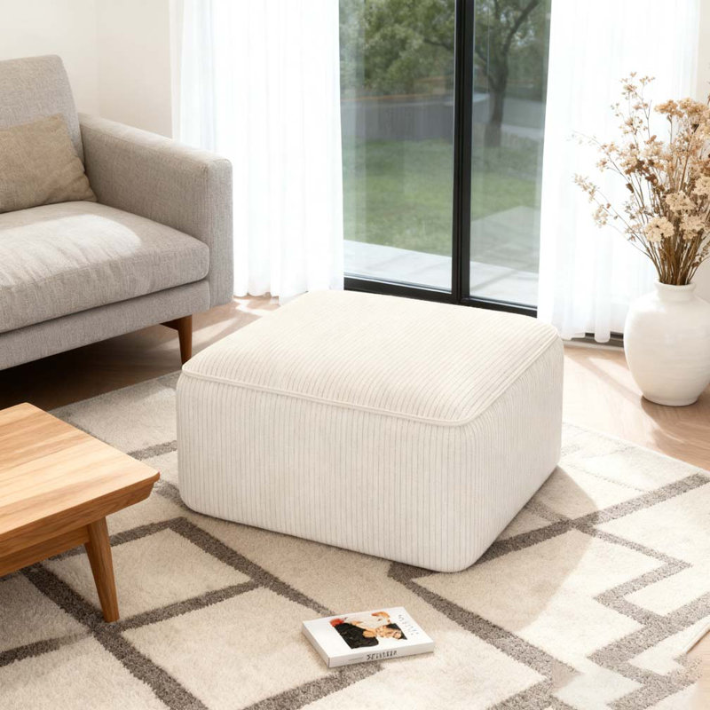 Upholstered Square Ottoman