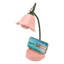 Lampe de bureau 3W à DEL tactile 3 vitesses à intensité variable pliable en forme de pétale de table USB 5V rose-91726625