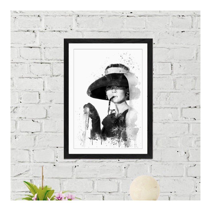 Print on Canvas, 62cm H x 45cm W, Framed Picture