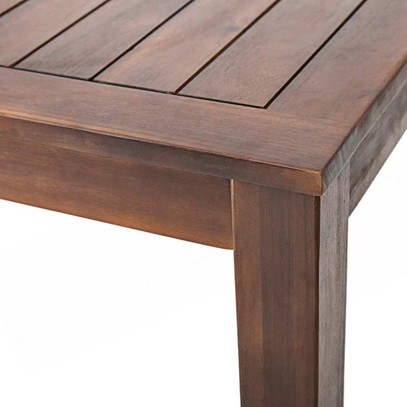 Outdoor Courtyard Table And Bench