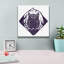 Toile épique Graffiti «Owl» par Rachel Hallquist, 18 po x 18 po-106172862