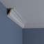 Moulure couronnée H 2 3/4 po x P 2 3/8 po x F 3 5/8 po x L 94 1/2 po