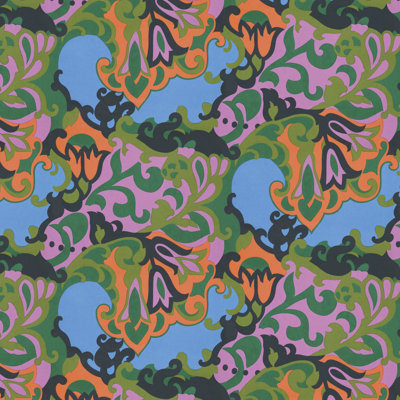 Pop Paisley Wallpaper Roll