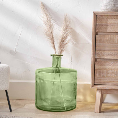 Handmade Glass Floor Vase