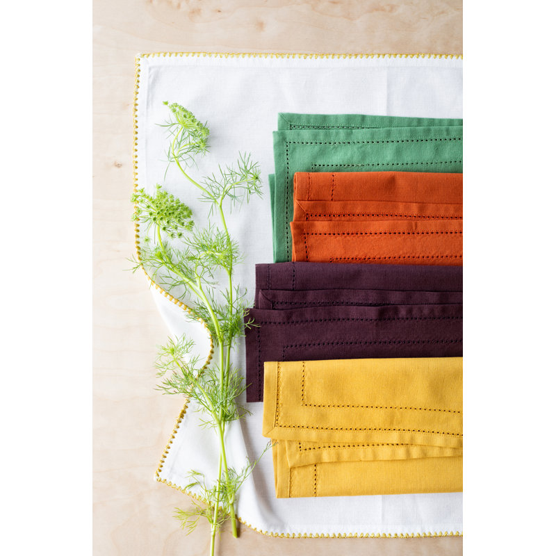Cotone Linens Cotton No Pattern Rectangle Placemat