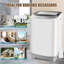 2.1 Cubic Feet Cu. Ft. High Efficiency Portable Washer With Glass Top & Child Safety Lock