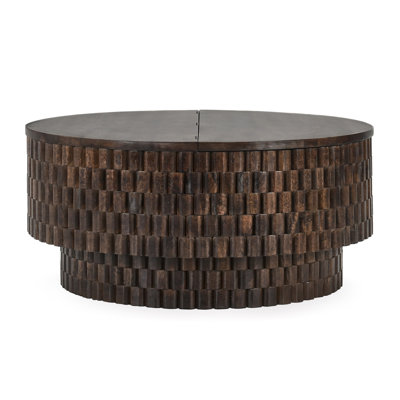 Abshire 40" Mango Coffee Table with Storage