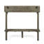 Table en bois pour balcon, gris - Mobilier d'extérieur moderne et compact