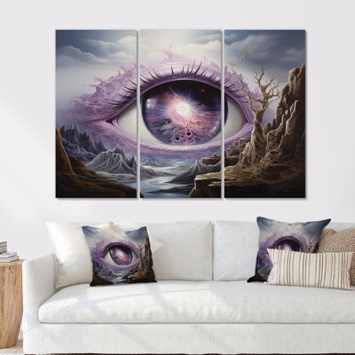 Minds Eye Surreal Landscape II  Surrealism Wall Art Print Set