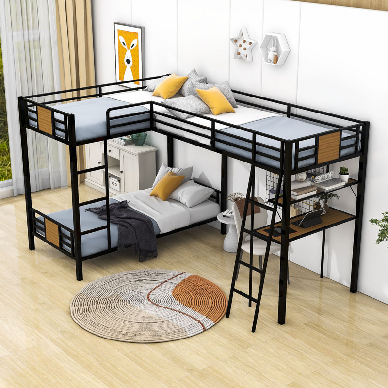 Tuscany Bunk Bed with Desk