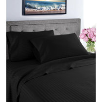 Black Patterned Sheets & Pillowcases You'll Love