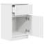 39cm W Manufactured Wood Bedside Table