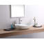 Vitreous China Oval Vessel Bathroom Sink-33205582