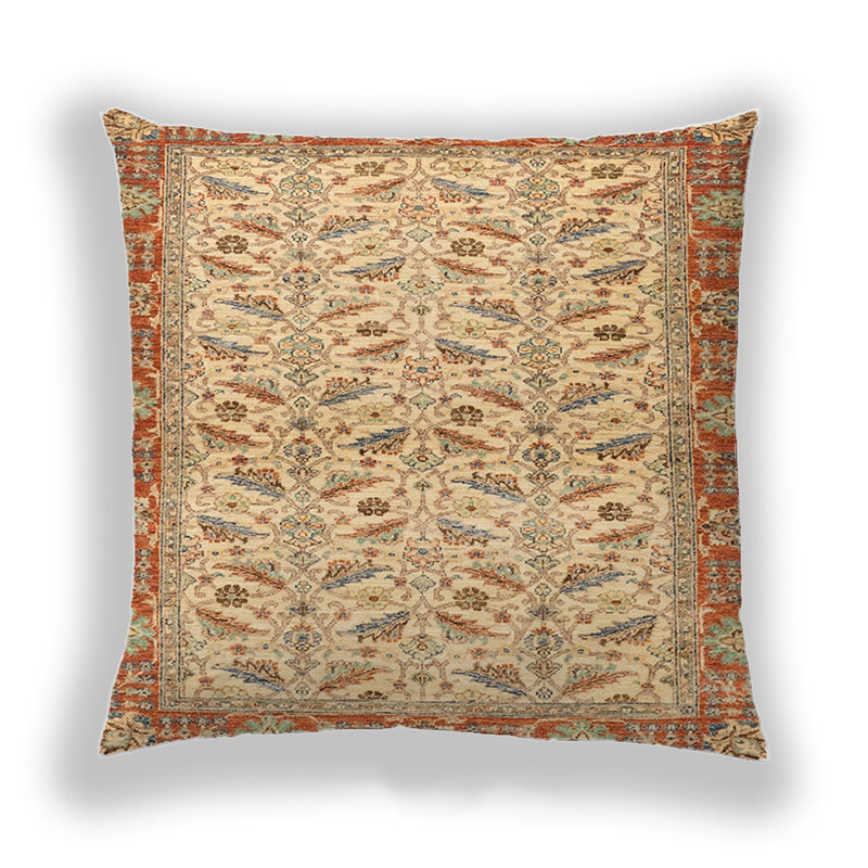 Coussin Abstract 2895, Microsuède