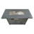 Steel Outdoor Fire Pit Table With Lid-1840046760