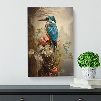 Kingfisher Victorian - No Frame Print