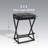 Mid-century 26" Upholstered Counter Height Bar Stools Backless Industrial Barstool-1608688399