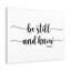 Be Still And Know Psalm 46:10 - Wrapped Canvas Print-1613209318