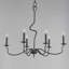 Olivia Iron 6-Light Chandelier