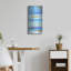 «Blue Jam II» par Erin Ashley, art mural en métal-101654523