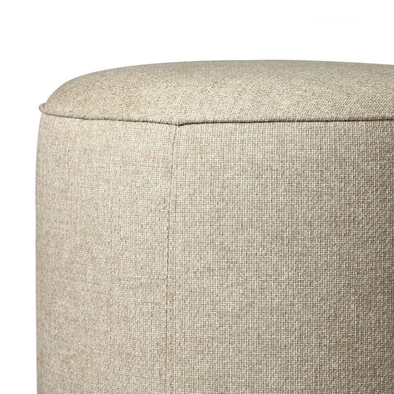 Sinclair Outdoor Ottoman, Beige