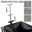 Simran 99cm H x 90cm W x 50cm D 150kg Hand Truck Trolley