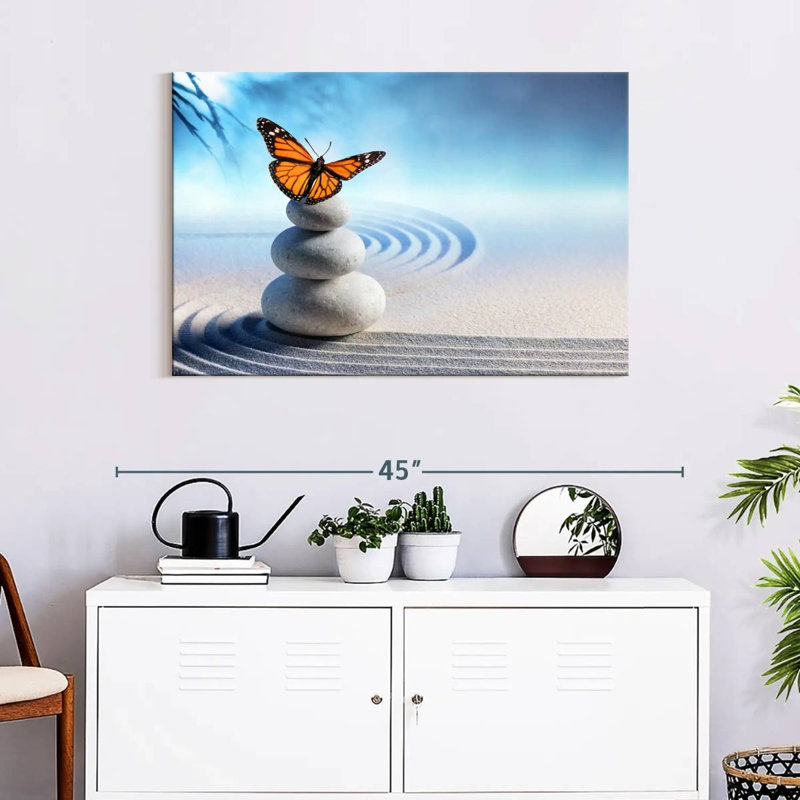 Butterfly Serenity, 24" H x 36" W