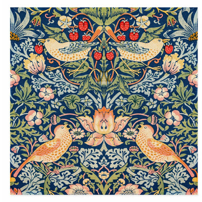 Animaux, animaux de William Morris, motif classique, reproduction d'art non encadrée