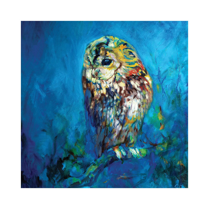 Ivy Roost by Sue Gardner - Painting on Canvas, 45.72 cm H x 45.72 cm W x 1.91 cm D, Wrapped Canvas