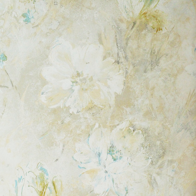 Papier peint Été Floral Monet, Jaune