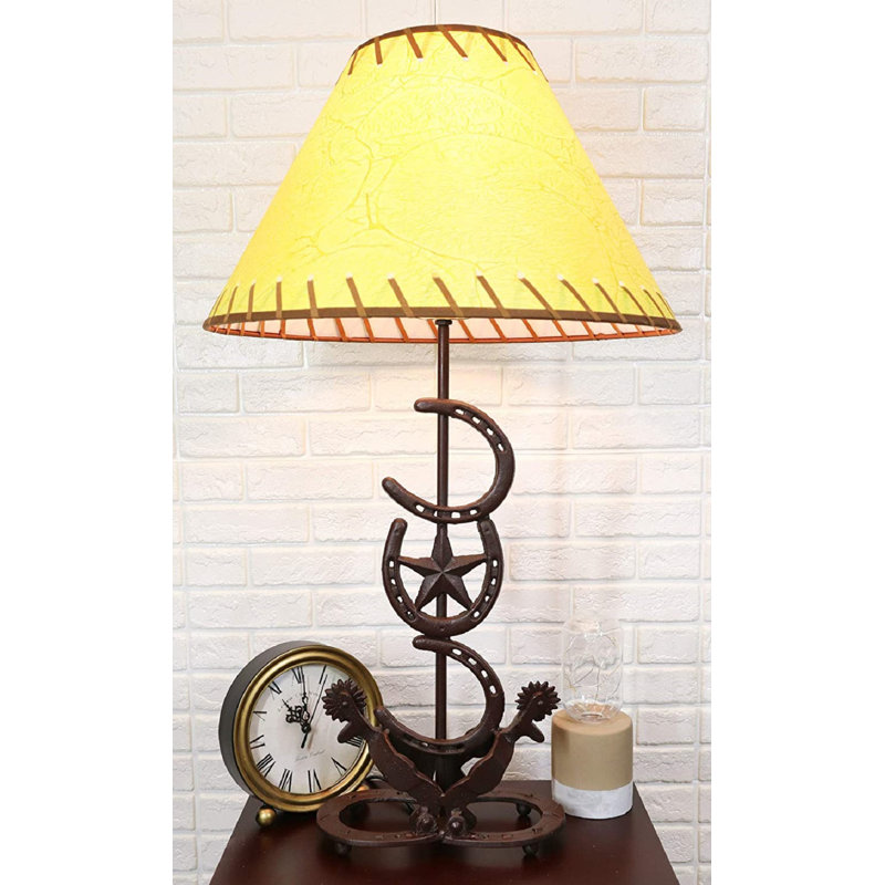Lampe de table noire 28 po Archie-Jack, H 28 po x l 16 po x P 4,5 po