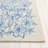 Chelsea Hand Tufted Wool/Cotton Floral Rug in Gray/Blue-2050867529