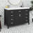 47" Bathroom Vanity Without Sink, Modern Solid Wood Storage Cabinet With 2 Soft Closing Doors & 8 Drawers, Soft Close System-2126972724