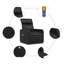  Fauteuil de massage inclinable réglable
