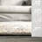 Aagna Distressed Medallion Power Loom Performance Brown/Gray/Ivory Rug-1529334004