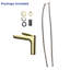 Robinet pour salle de bain à poignée simple-110735350