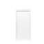 Armoire blanche pour ranger le vin et les dossiers dans un grand salon - Finition des livres
