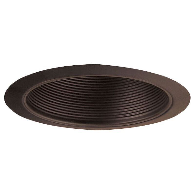 Stepped Baffle 6" Recessed Trim, Nickel