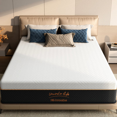 10 Inch Mattress, King Size - Pocket Spring Mattress Medium Firm, Edge Support, Motion Isolation, Breathable Design, Safe Memory Foam