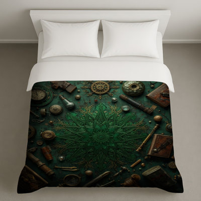 Steampunk Compass Collection Duvet Covers