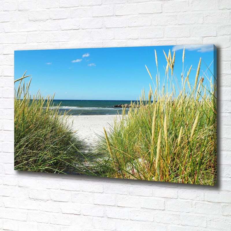 Coastal Dunes - Wrapped Canvas Print