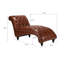 Chaise longue rembourrée Danilyn-1037624228