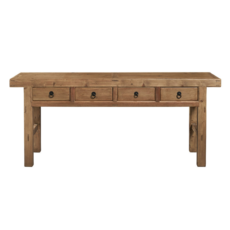 Console en bois massif 86,5 po Umber