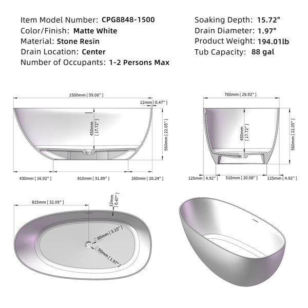 Product Dimensions