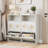 Shoe Cabinet with Flip Drawers, Slim Freestanding Shoe Rack Cabinet, Flower Pattern & Diamond-Shaped Handles-490355464-490355467-497914149