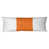 Blanc / orange / blanc sélectionné